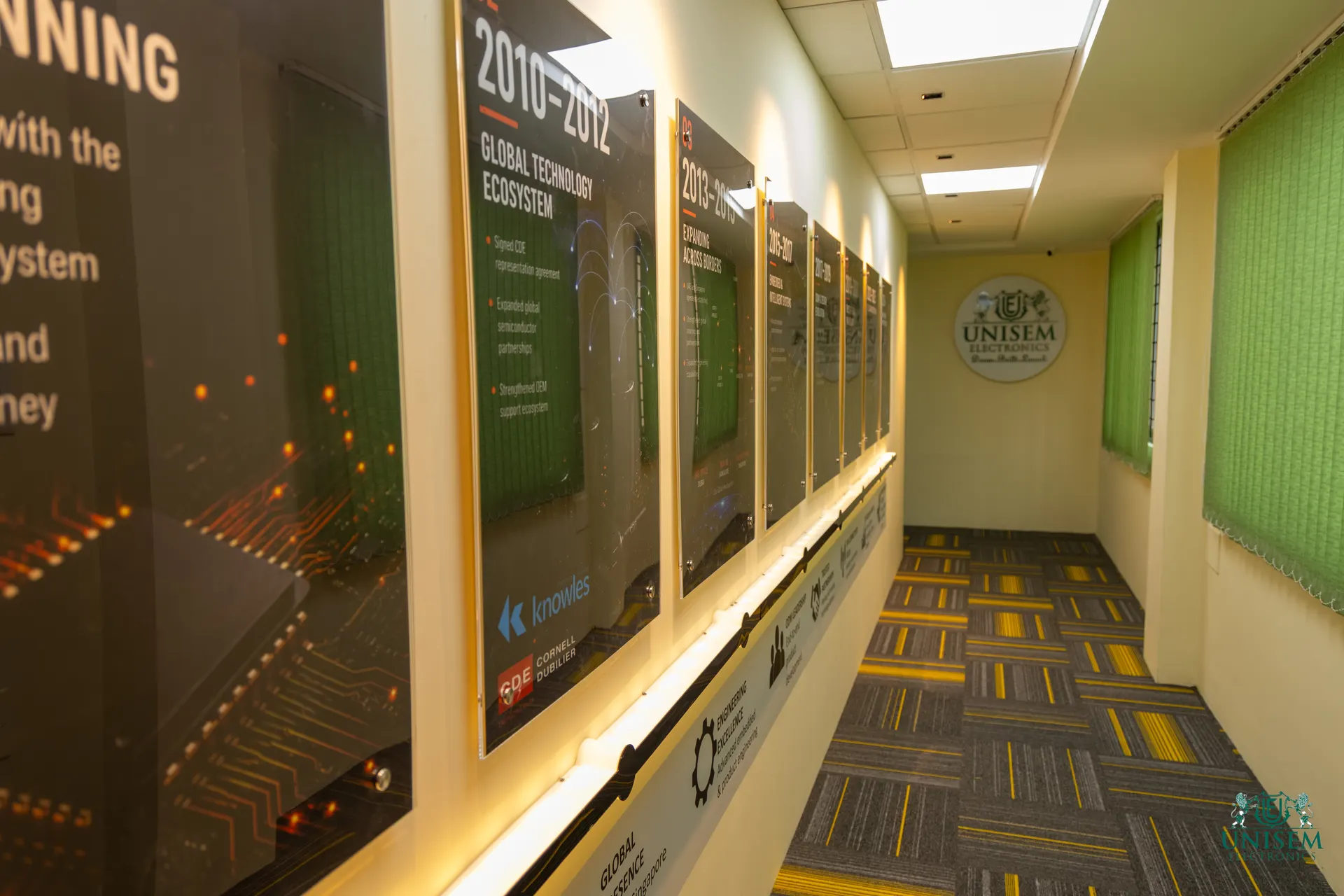 Inside the Unisem Electronics facility